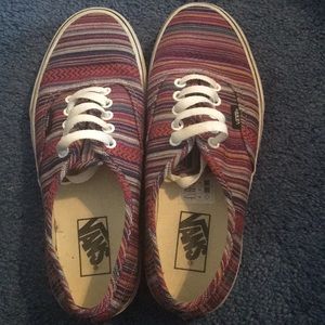 size 8.5 vans (women). worn a handful of times.